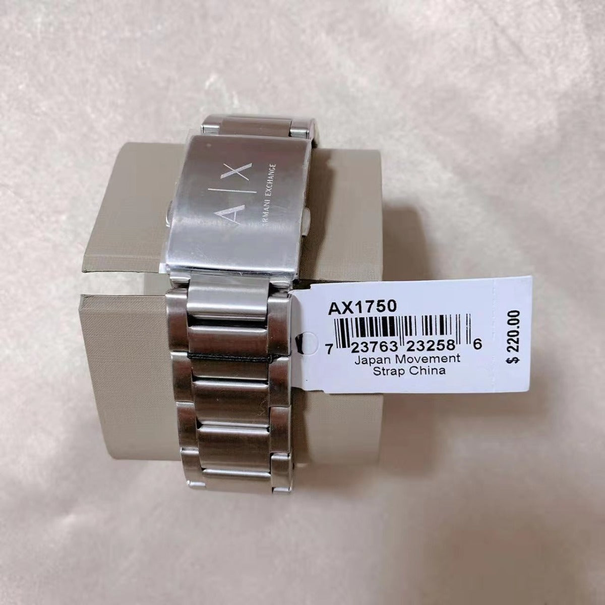 Armani Exchange Men's AX1750 Silver Watch Armani Exchange Men's AX1750 Silver Watch